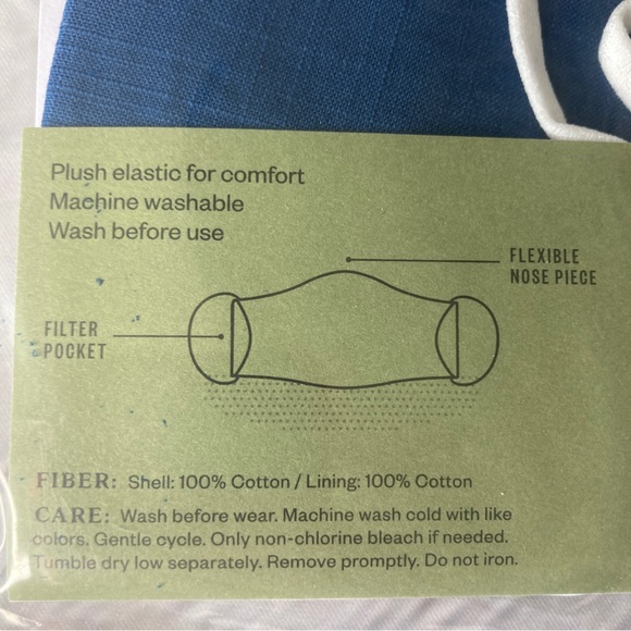 Goodfellow & Co Set of 6 Adult Fabric Face Masks (3 packs of 2), 100% Cotton - Picture 15 of 15